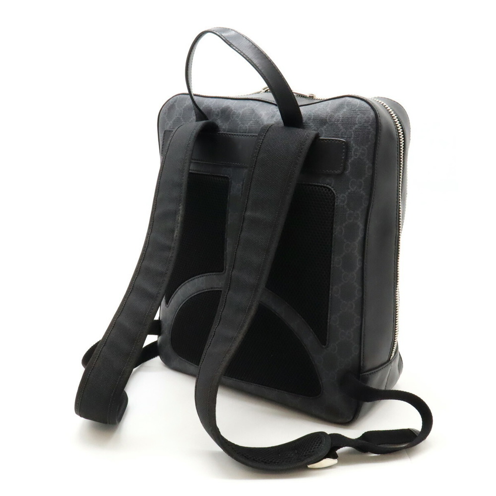 Gucci Leather Supreme Cat Backpack Patch Black Gg… - image 1